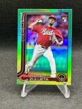 2025 Topps Series 2 Yosver Zulueta RC Green 3/99 Cincinnati Reds