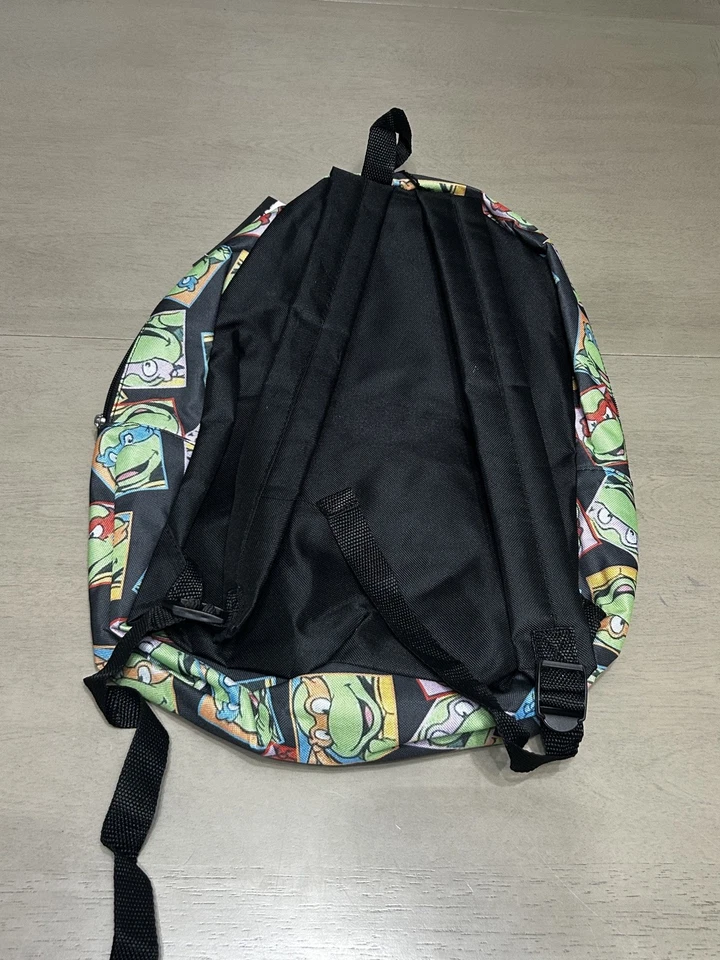 NWT Nickelodeon Teenage Mutant Ninja Turtles Backpack By Fast Forward - Green - Image 2 of 4