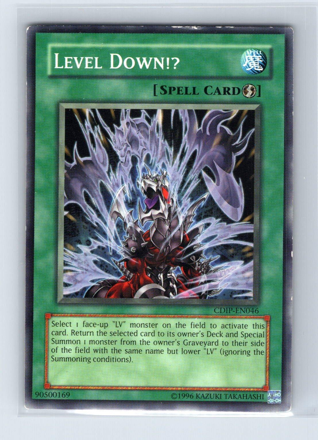 Level Down!? CDIP-EN046 Common Cyberdark Impact Yu-Gi-Oh Unlimited MP