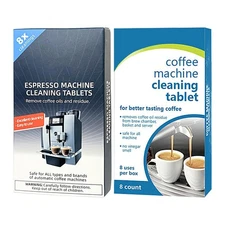 8 Count Cleaning Tablets For Coffee Machine | Pro Coffee Machine Cleaning Tablet