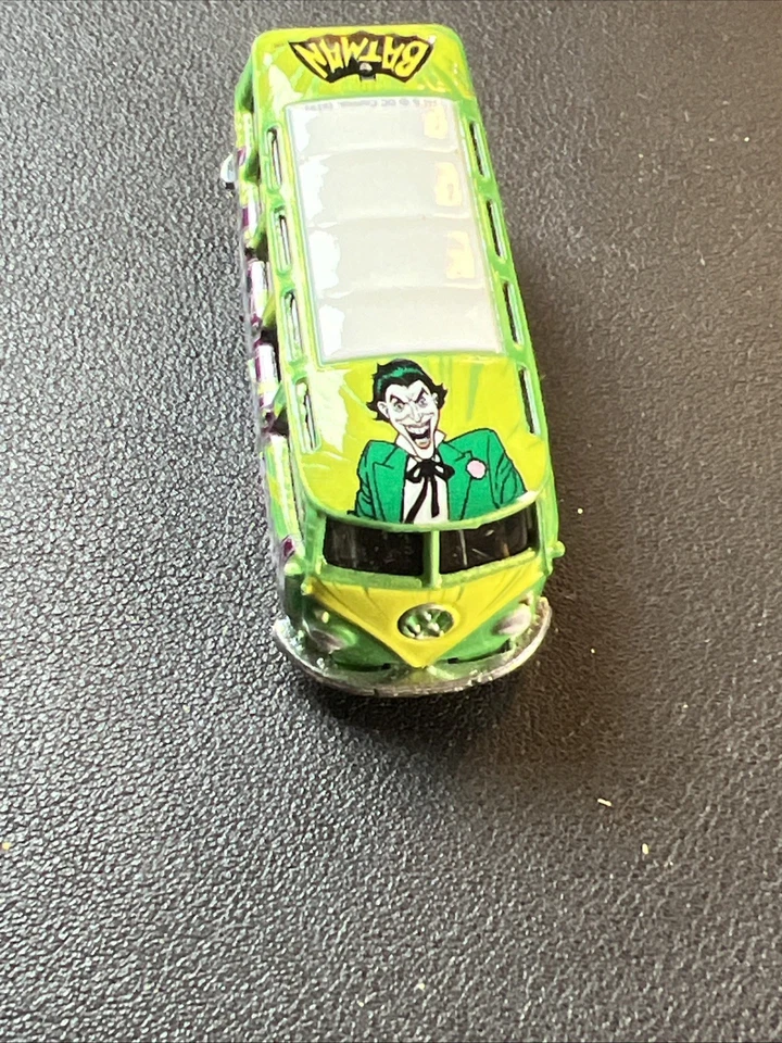 2016 风火轮 流行文化 DC 漫画 大众 定制 豪华 巴士 JOKER BB — 第 2/4 张图片