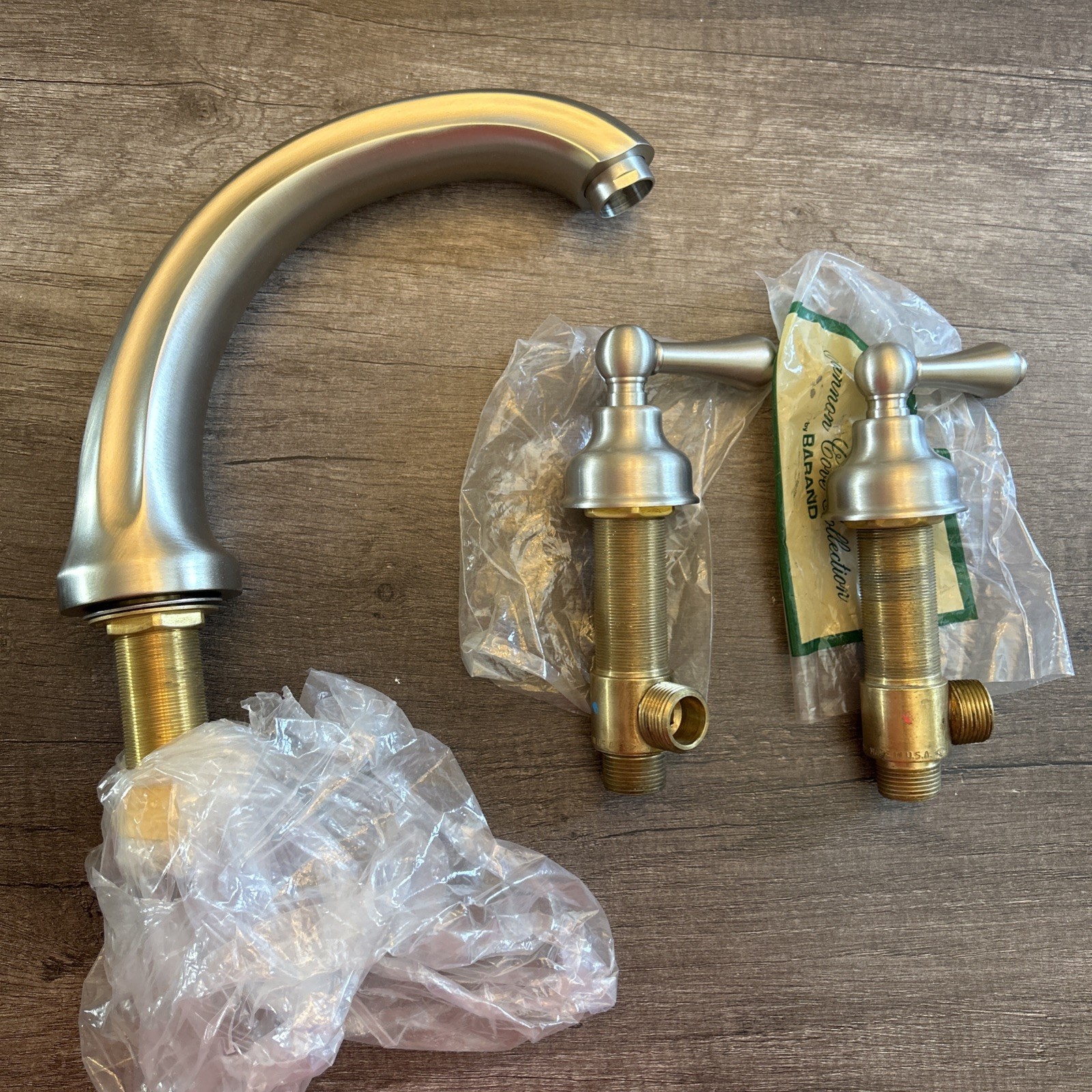Barand Canon Cove Collection J Series Roman Tub Faucet Brushed Nickel