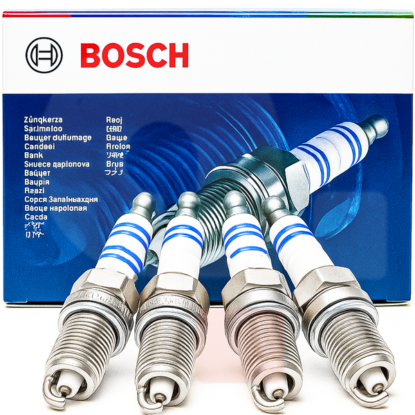 Bosch ZüNdkerzen 4 Stk FüR Renault Espace IV Vel Satis Fiat Scudo Ulysse 1.6-2.0-image