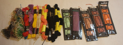 needlepoint Embroidery Floss Skeins Thread, Madeira  JP Coats other 20 + pcs