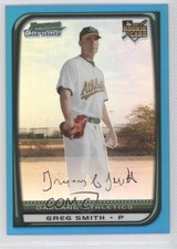 2008 Bowman Chrome Blue Refractor 115/150 Greg Smith #208 0c2