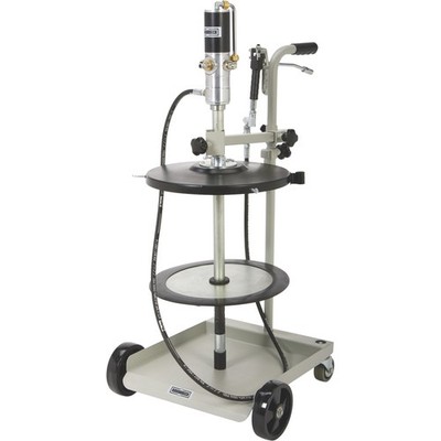 Roughneck Mobile Air-Operated Grease Pump Kit, 50:1 Ratio, 150 PSI, Fits