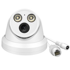 VIKYLIN Turret POE 24h Full Color MIC 8MP 4K IP CAMERA CCTV Outdoor IP67 ONVIF