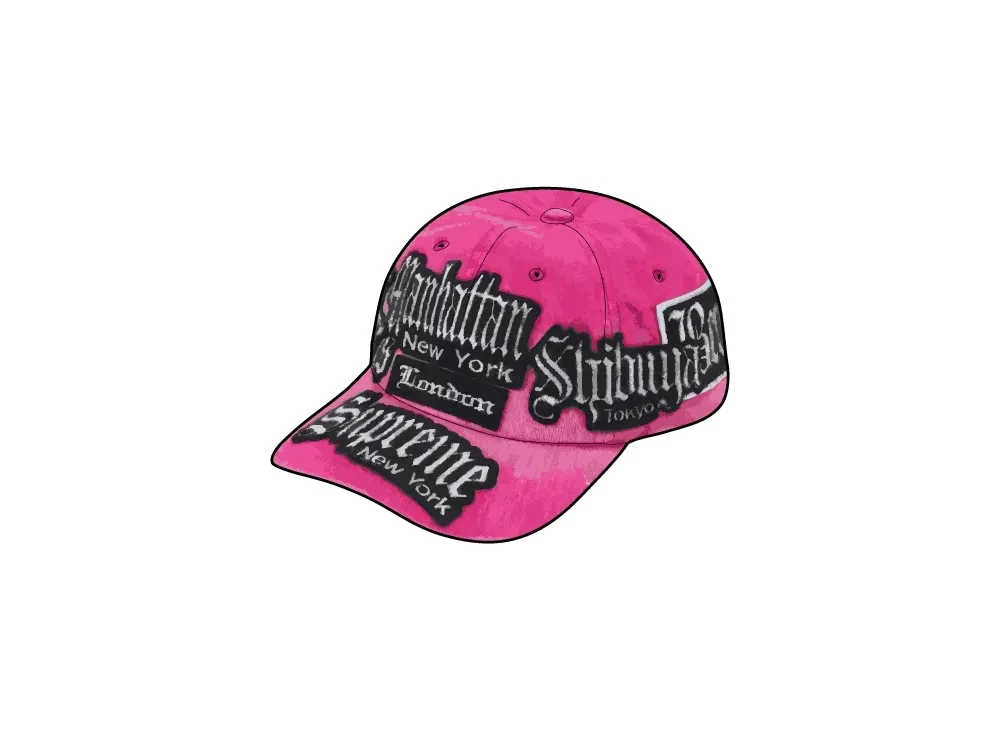 Supreme Men's Pink Baseball Caps for sale | eBay