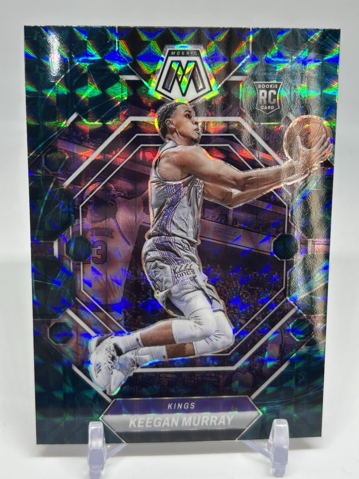 2022-23 Panini Mosaic Keegan Murray Genesis Rookie Card RC SSP Case Hit #227