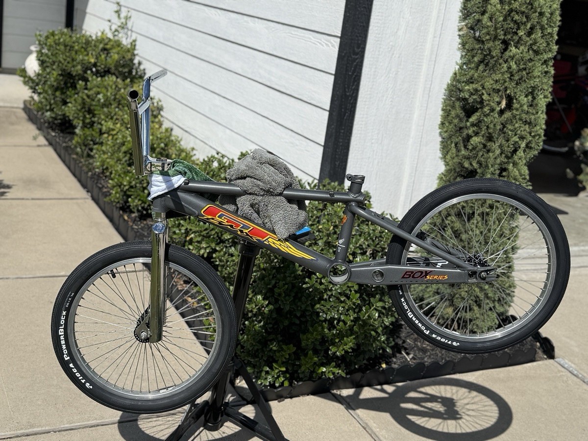 1998 GT BMX Speed Series XL BOX Stays Frame Custom C4 Gray | eBay