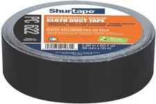 Shurtape PC 622 Heavy Duty Premium Grade Stucco Duct Tape, Protects Windows a...