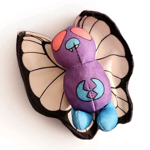 Vintage 1999 | Burger King Pokemon Butterfree Small Collectible Plush Toy | HTF