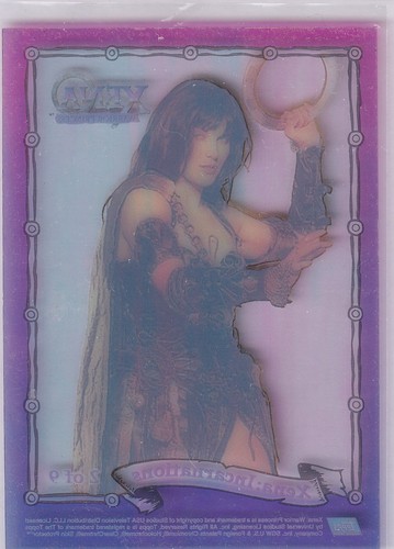 Xena Series 3 Topps 1999 Incarnations Clear Chrome Card 2 - Bild 2 von 2