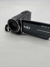 Sony HDR-CX110 Handycam Camcorder HD Video Camera Black 25x Zoom Not Tested