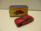 Vintage Lesney Matchbox #65 JAGUAR 3.8 SEDAN (RED) NM/M - w/Box