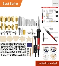 Wood Burning Kit for Beginners, 73PCS Professional Wood Burning Pen and Acces...