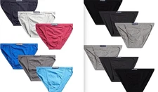 Men's US Polo ULTRA Cotton String Bikini Brief Underwear Colors (3 or 6 Pack)