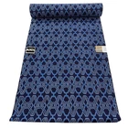 JAPANESE KIMONO FABRIC CLOTH BOLT COTTON NAVY BLUE YUKATA AA9791