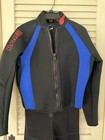 Bare Full Body Wetsuit M W/Jacket L Black Diving Snorkeling Neoprene — photo 2
