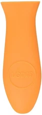 Lodge Silicone Hot Handle Holder Heat-Resistant Comfortable Grip Citrus Orange