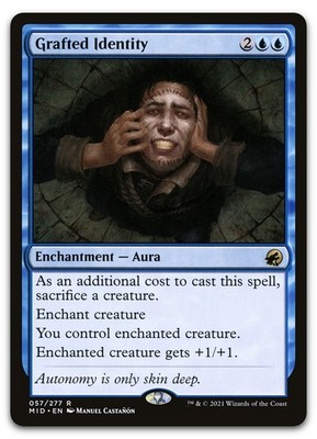 Grafted Identity #57 (NM) Midnight Hunt MID Magic MTG