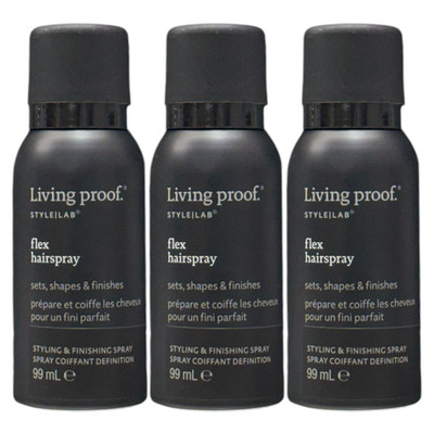 Living Proof Style Lab Flex Hairspray 3.0 Oz (Pack of 3)