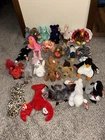 LOT of 23 Vintage Ty Beanie Babies Stuffed Animals w/Tags 1990’s-2000’s LKNW!