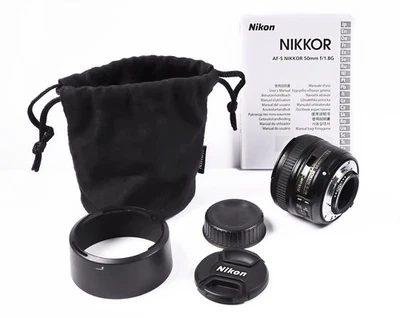 Nikon NIKKOR AF-S f/1.8 Camera Lenses 50mm Focal for sale | eBay