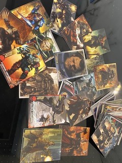 Panini WARHAMMER Warriors of the Empire bundle 36 cards and 44 stickers