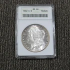 1882 S Morgan Silver Dollar ANACS MS66.  Old Soapbox Holder.  Free Shipping
