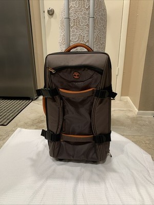 Timberland Cordura Rolling Upright Wheeled Large Duffle Suitcase