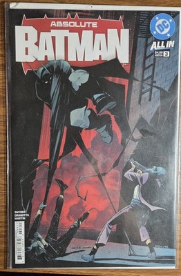 DC Comics Absolute Batman #3 1st Print, Cover A, Scott Snyder