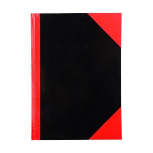 Cumberland Index Notebook 100 Leaves Red and Black Hard Cover 210 x 295mm - Picture 5 of 6