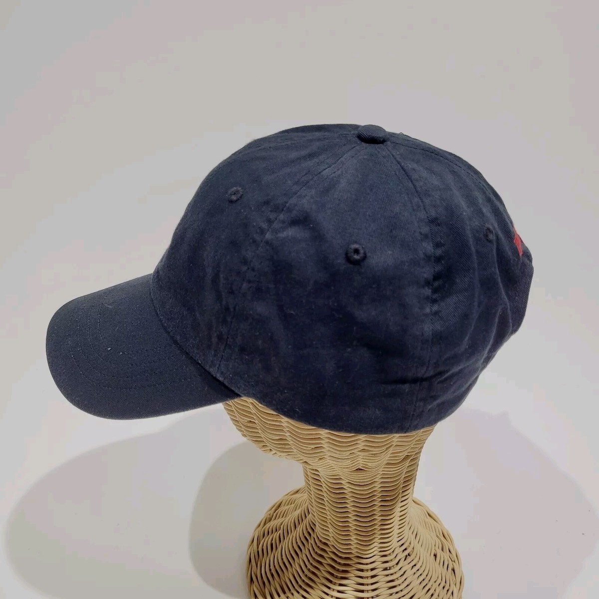 Ralph Lauren Polo Hat - Vintage 90s Y2K Black Cotton