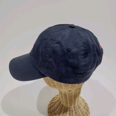 Ralph Lauren Polo Hat - Vintage 90s Y2K Black Cotton