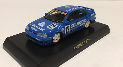 1/64 Kyosho Nissan Primera CALSONIC (1994) Impul #12 Diecast Car