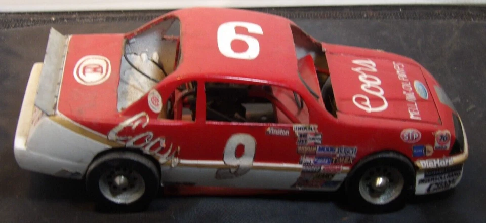 Awesome 1:18 Folk Art-Shop Class Bill Elliott Coors NASCAR Car-One of a Kind - Image 2 of 4