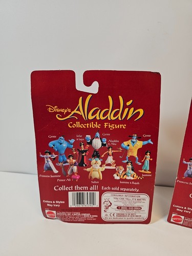 Disney Aladdin + Genie Sammelfigur selten Mattel - kartoniert unbenutzt - Bild 8 von 12