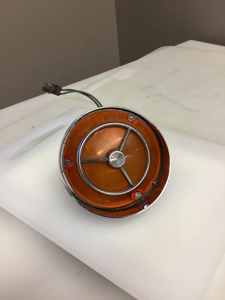 (1) Conjunto de luz de señal delantera AMC Javelin AMX 1968 1969, #3602262 Foto 2 de 4