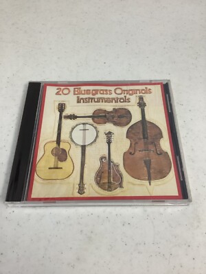 20 Bluegrass Originals Instrumentals By Various Artists cd -1987