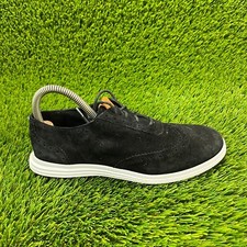 Cole Haan Grand OS Misha Womens Size 6.5B Black Casual Suede Oxford Shoes