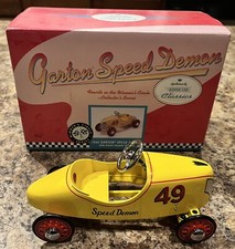 1999 Hallmark Kiddie Car - 1941 Garton Speed Demon Die Cast Scale Model Toy Vtg