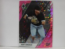 2022 Panini Chronicles Phoenix Pink Pulsar Romy Gonzalez #16 Rookie RC