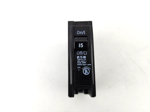 Eaton Cutler Hammer CL115 15 Amp 1 Pole 120/240V Circuit Breaker