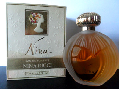 Vintage Nina by Nina Ricci EDT SPLASH 3.3 oz / 100 ml New Full Worn Box Original