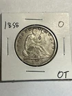 1858-O Seated Liberty Half Dollar Silver XF Details Extra Fine Coin - TCCCX