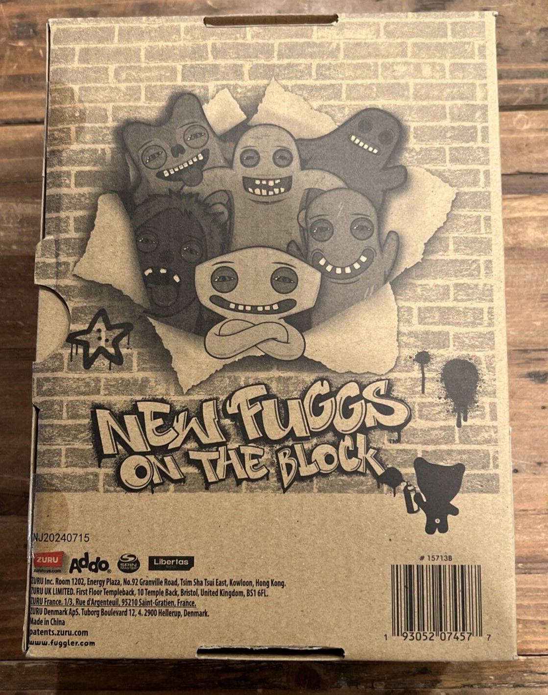 NIOB ZURU Fuggler New FUGGS On The Block Mr Needles Funny Ugly Monster Wal-Mart