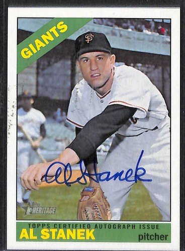 Al Stanek #AST 2015 Topps Heritage Real One Autographs card
