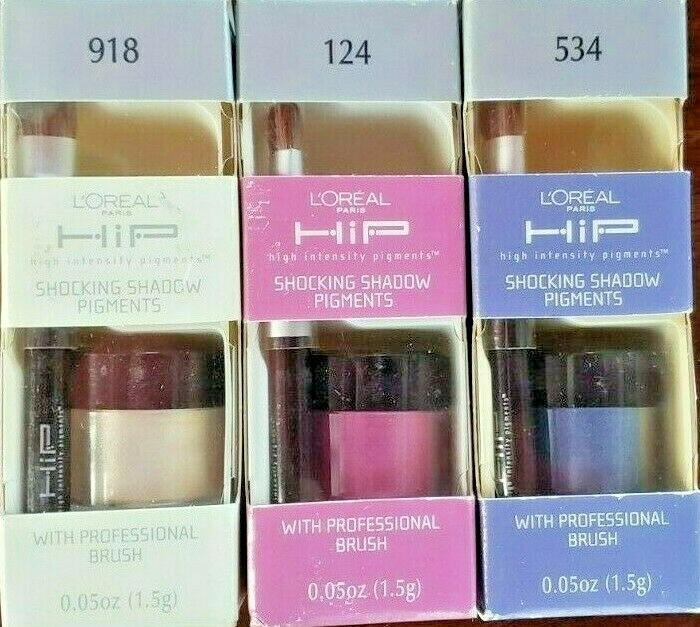 Loreal HIP Shocking Eye Shadow Pigments 124 314 534 914 918 924 | eBay