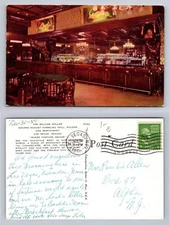 Million Dollar Saloon Las Vegas Bar Postcard Vintage Golden Nugget Gambling Hall
